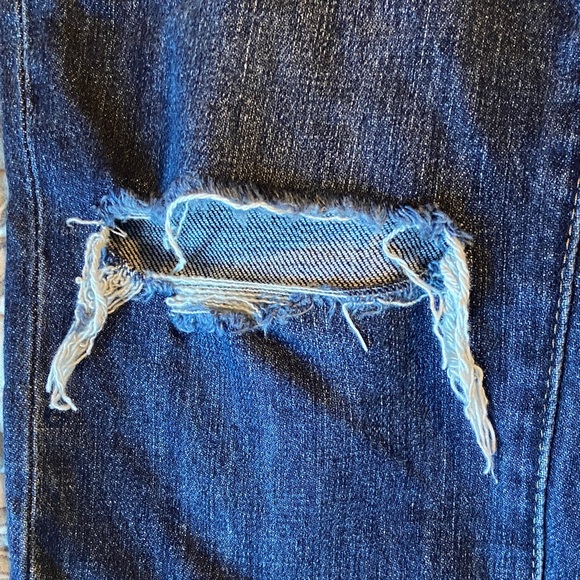 PISTOLA Cara Essex Distressed Jeans in Dark Wash Size 27 - Picture 9 of 13